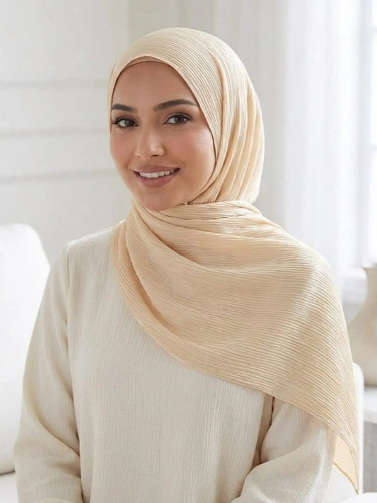 Luxury crinkle silk-LEMON