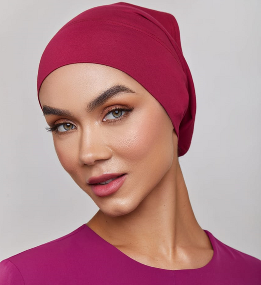 Under Hijab Tube Cap - MAROON