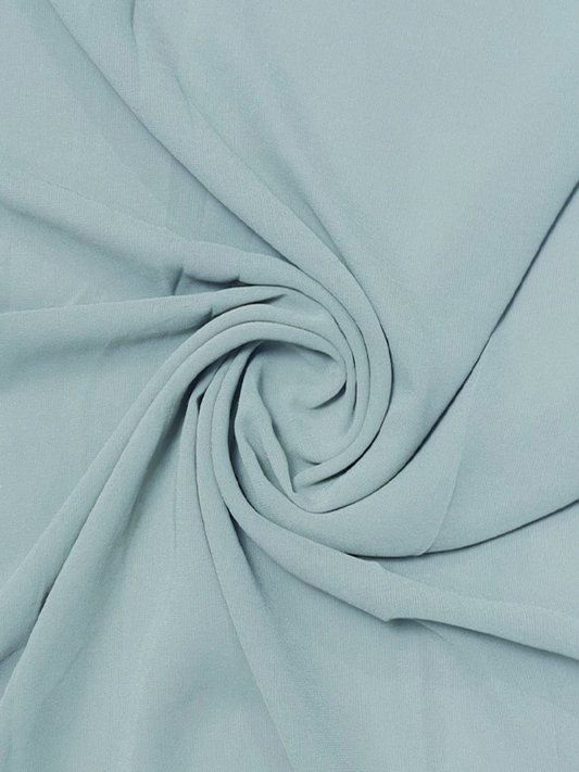 Premium Georgette Hijab - SKY BLUE