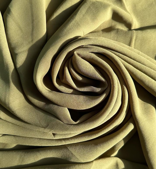 Premium Georgette Hijab - LEMON