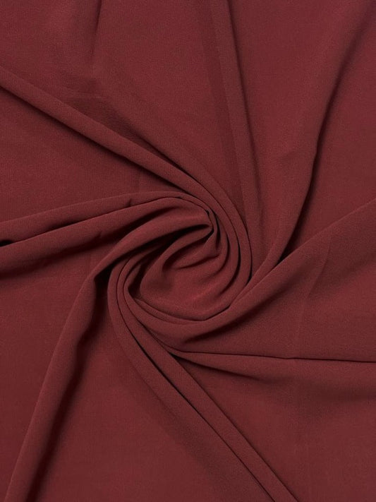 Premium Georgette Hijab -DARK PEACH