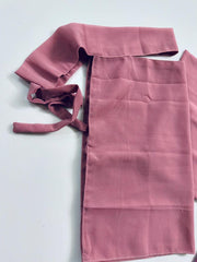 SAUDI HIJAB NIQAB CAP SET TEA PINK