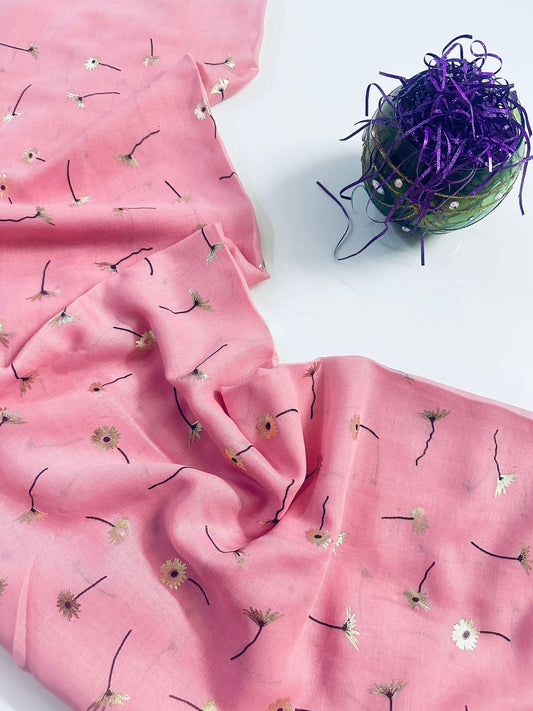 SUMMER FOIL HIJAB PINK