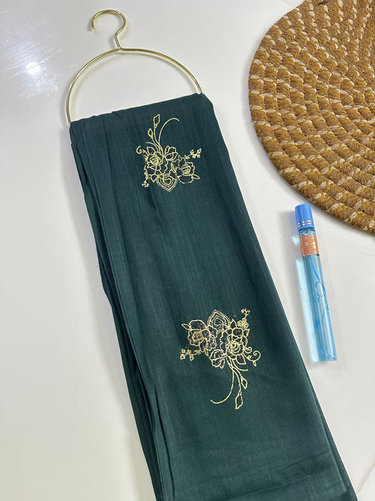 FOIL TURKISH HIJAB-GREEN