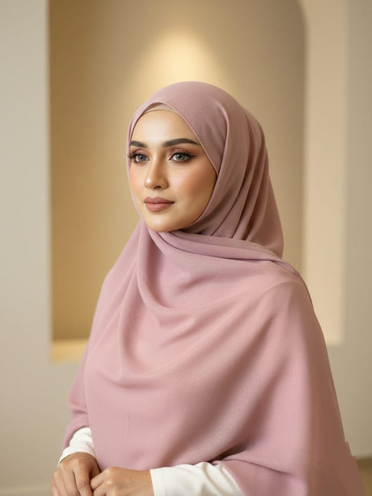 Moonlight Hijab-Tea Pink