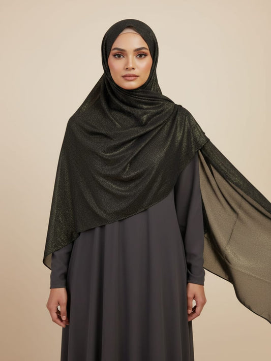 Moonlight Hijab-Black