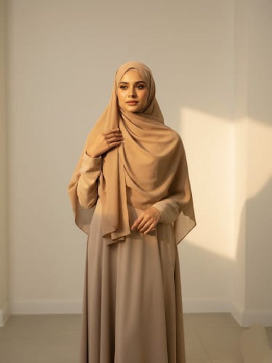 Moonlight Hijab-Gold