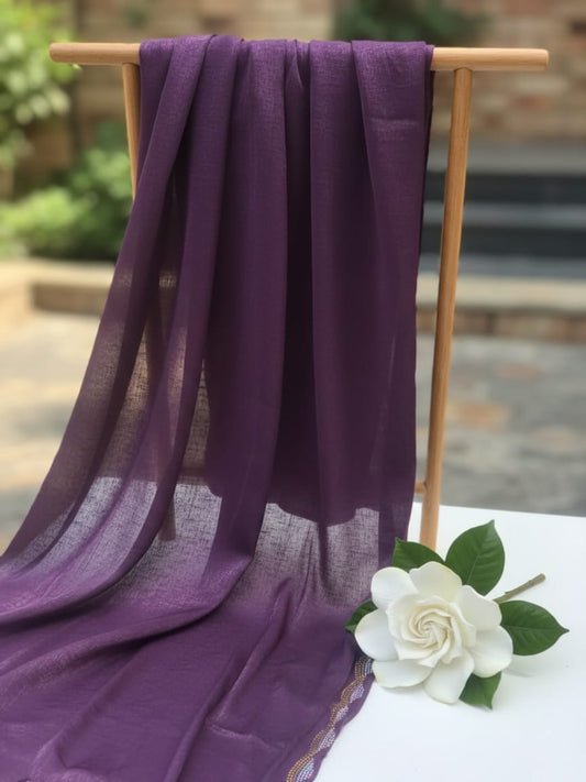 Velvety Touch Stone -Purple