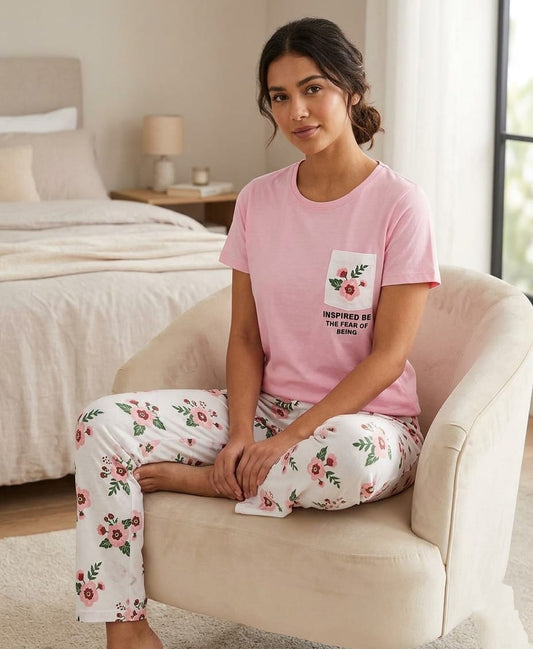 Ladies NightWear-Inspired Pink
