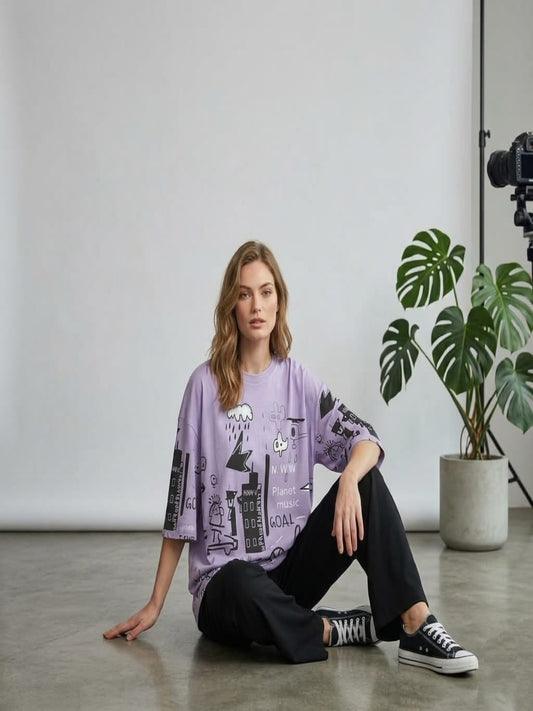 Ladies LoungeWear-Purple