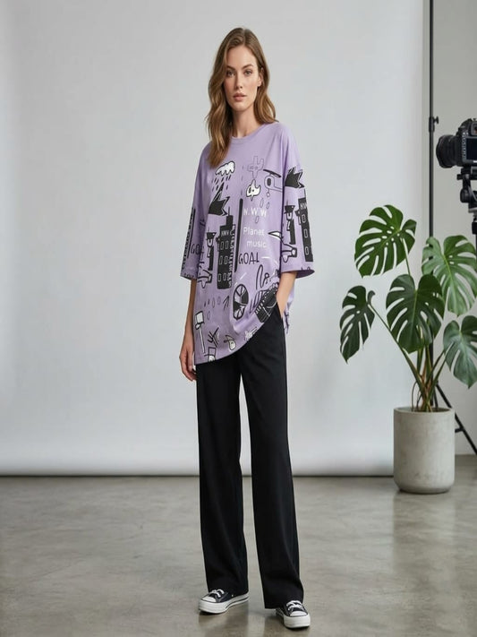 Ladies LoungeWear-Purple