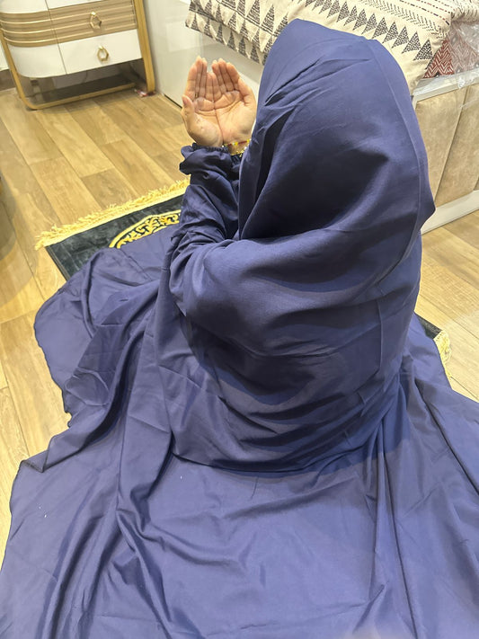 Namaz Chadar-Navy Blue