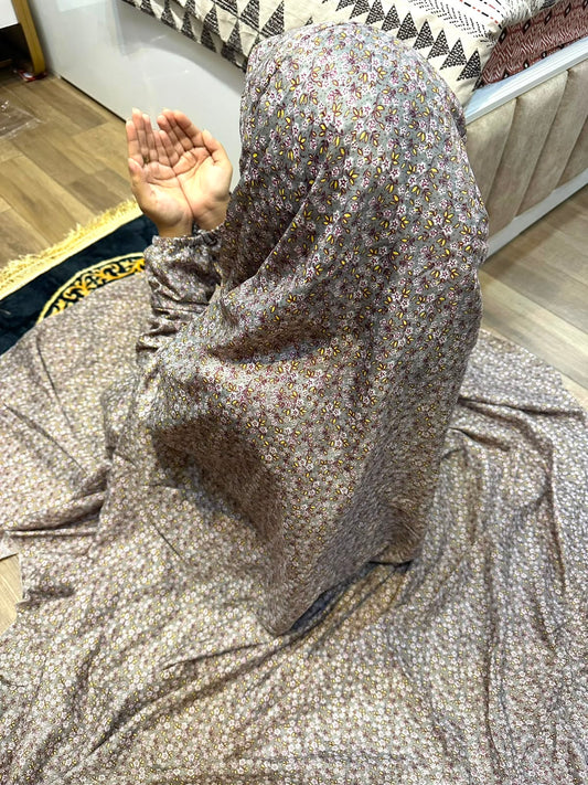 Namaz Chadar-Zuno Grey