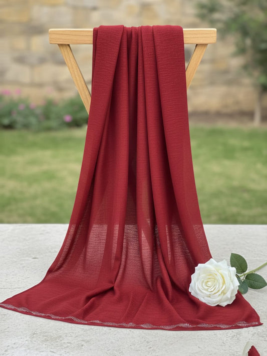 Velvety Touch Stone -Red