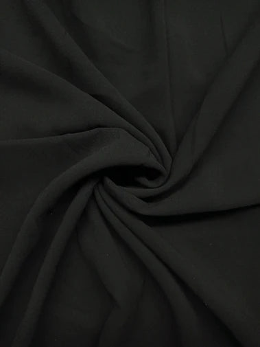premium georgette hijab- BLACK