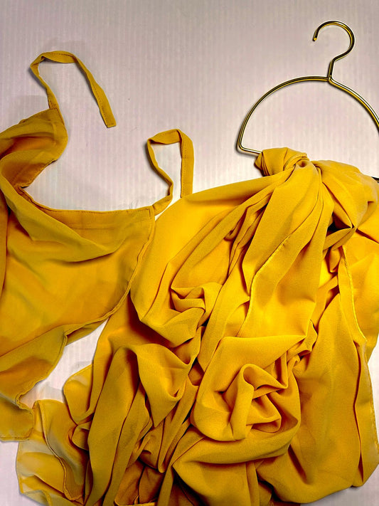 Hijab Niqab - MUSTARD