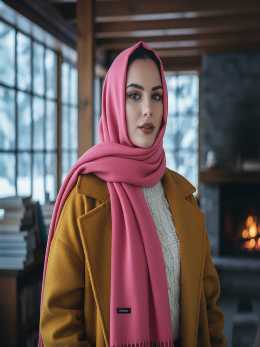 Cashmere Pashmina Rose