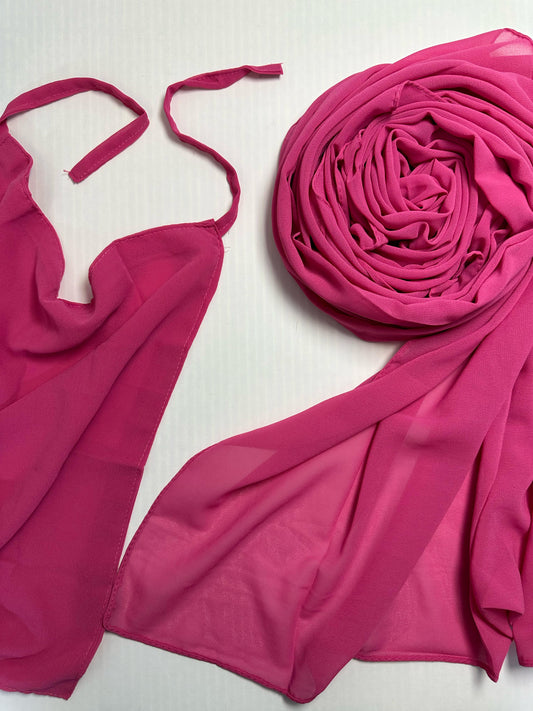 Hijab Niqab - RASPBERRY