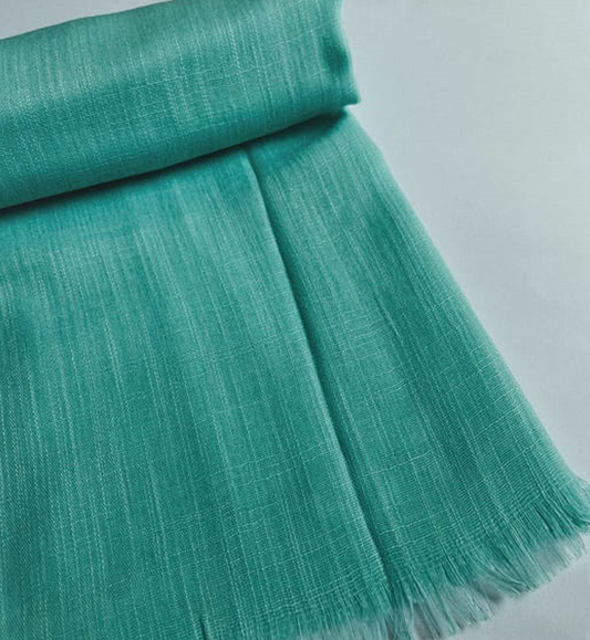 Turkish Lawn Hijab - SEAGREEN