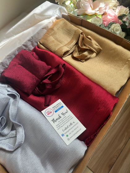 LUXURY CRINKLE SILK HIJAB