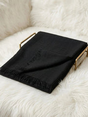 Turkish Lawn Hijab - BLACK