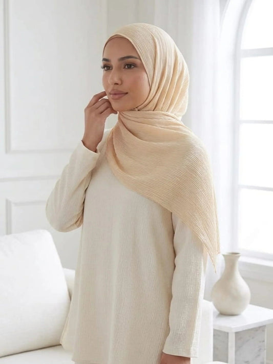 Luxury crinkle silk-LEMON
