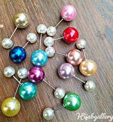 Glossy Pearl Closure Pins