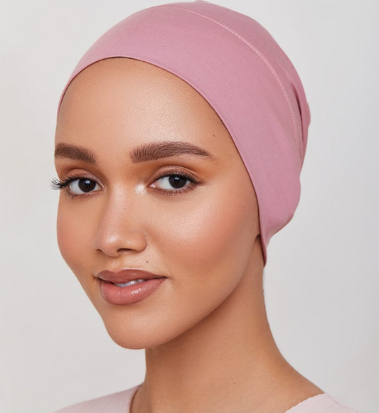 Under Hijab Tube Cap - BABY PINK