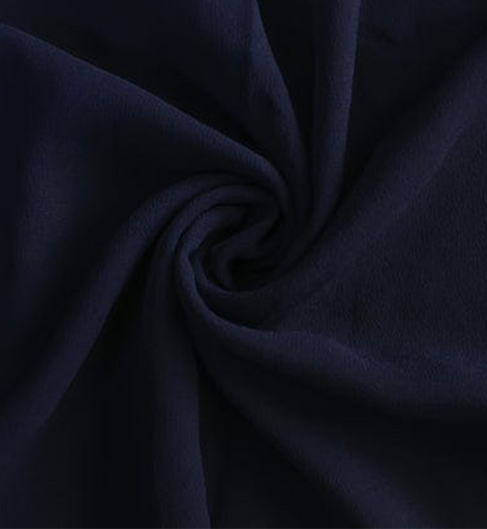 Premium Georgette Hijab - NAVY BLUE