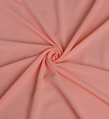 Premium Georgette Hijab - LIGHT PEACH