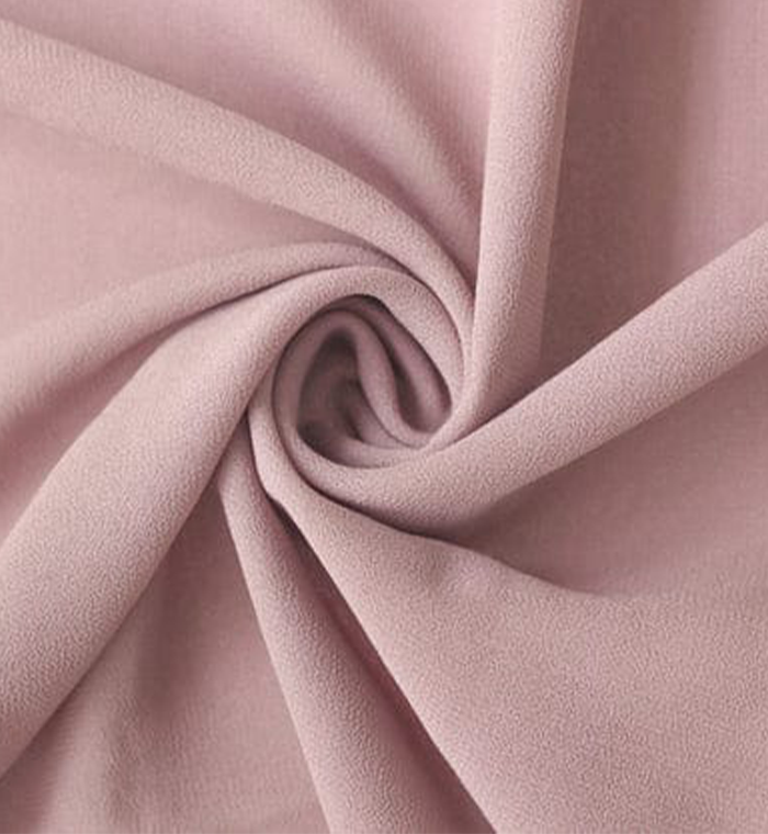 Premium Georgette Hijab - PEARL PINK