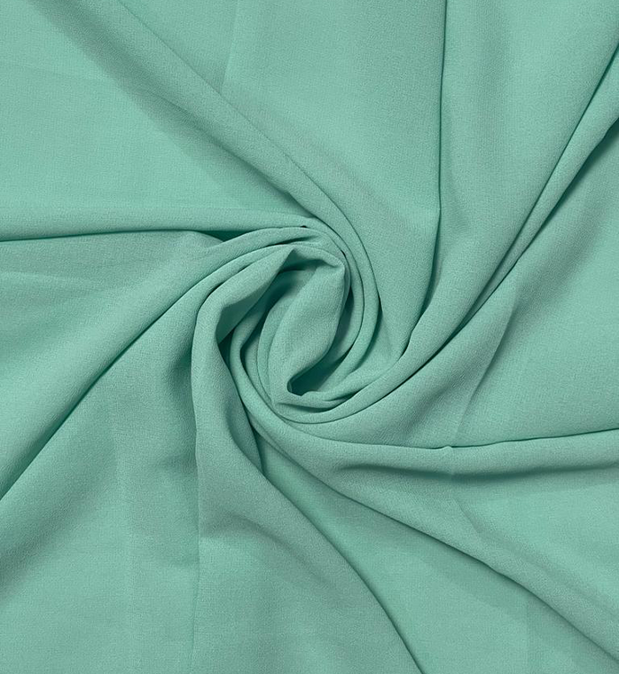 Premium Georgette Hijab - TIFFANY BLUE