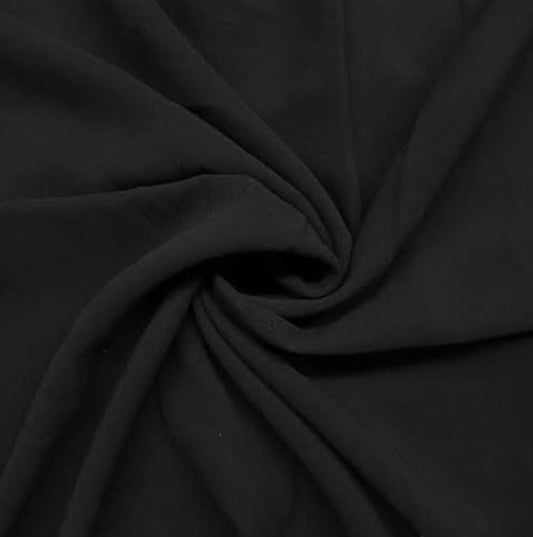 premium georgette hijab- BLACK