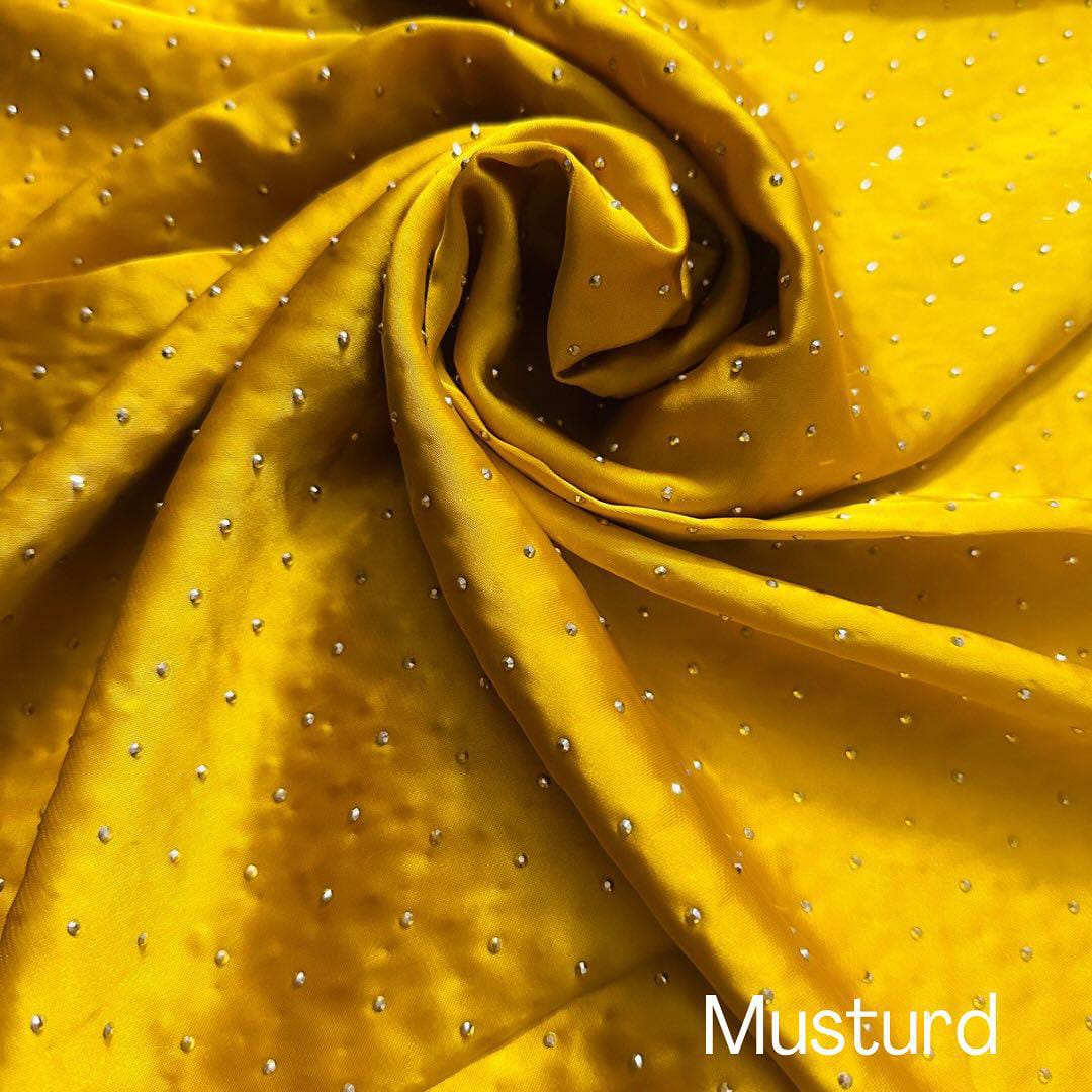 Diamond silk hijab - MUSTURD