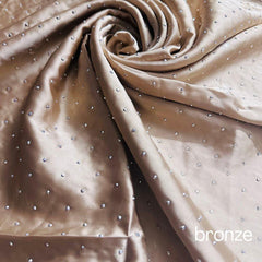 Diamond silk hijab - BRONZE