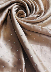 Diamond silk hijab -BROWN