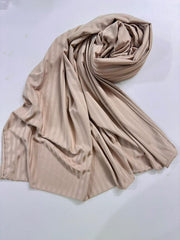 RIBBED JERSEY HIJAB-BRONZE