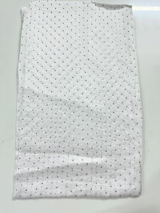 Diamond silk hijab - OFFWHITE