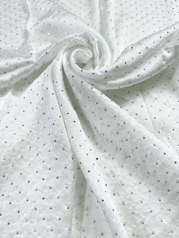 Diamond silk hijab - OFFWHITE