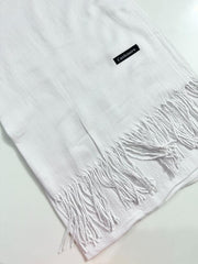 Winter Cashmere Pashmina - WHITE