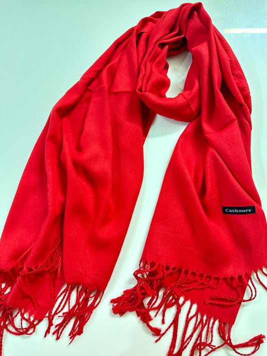 Winter Cashmere Pashmina - RED