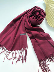 Winter Cashmere Pashmina - MAROON