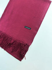 Winter Cashmere Pashmina - MAROON