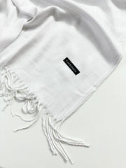 Winter Cashmere Pashmina - WHITE