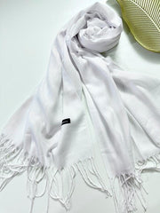 Winter Cashmere Pashmina - WHITE