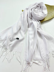 Winter Cashmere Pashmina - WHITE