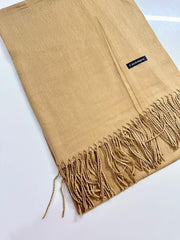 Winter Cashmere Pashmina - CAMEL