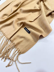 Winter Cashmere Pashmina - CAMEL