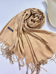 Winter Cashmere Pashmina - CAMEL