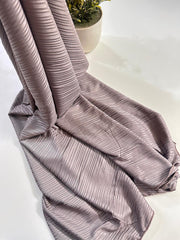 Ribbed Jersey Hijab-DUSTY MUAVE